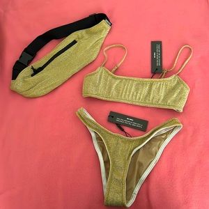 Triangl swimwear bikini set.